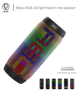 Waterproof LED Light Bluetooth Speaker