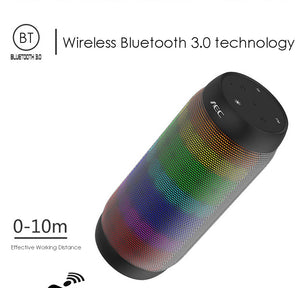 Waterproof LED Light Bluetooth Speaker