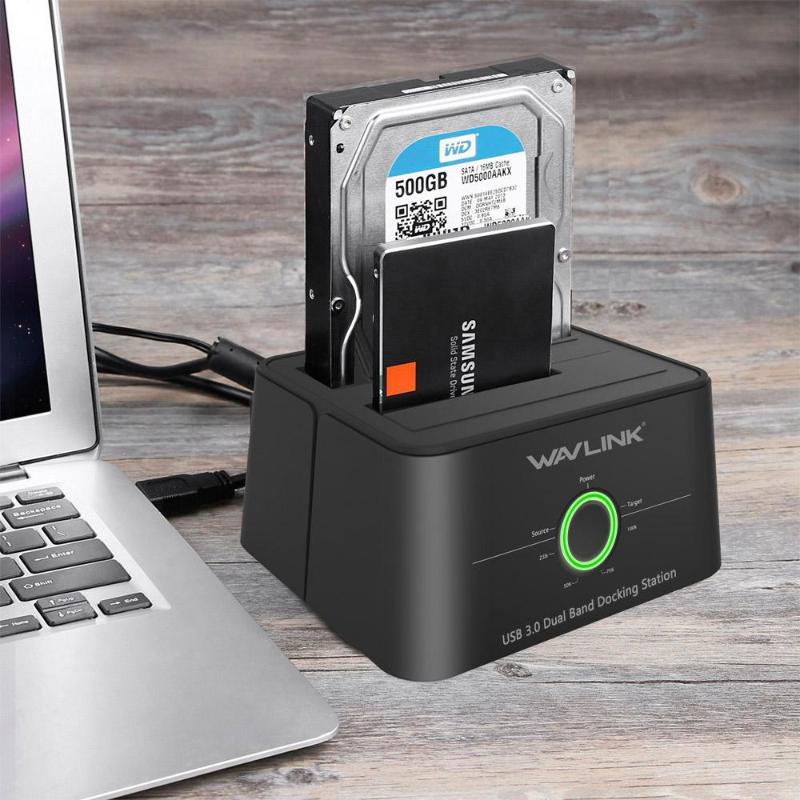 Dual Bay Hard Drive Docking Station