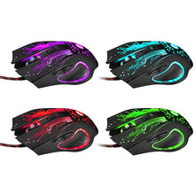 Load image into Gallery viewer, LED Optical Wired Gaming Mouse