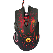 Load image into Gallery viewer, LED Optical Wired Gaming Mouse