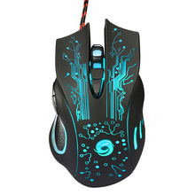 Load image into Gallery viewer, LED Optical Wired Gaming Mouse