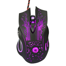 Load image into Gallery viewer, LED Optical Wired Gaming Mouse