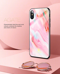 Soft Edge Agate Pattern Case