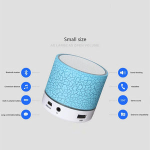 Mini LED Bluetooth Speaker