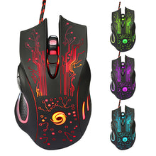 Load image into Gallery viewer, LED Optical Wired Gaming Mouse