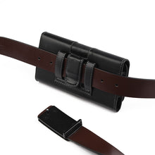 Load image into Gallery viewer, Leather Belt Clip Pouch Case