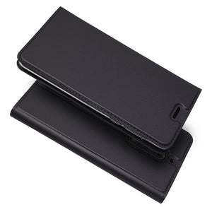 Magnetic Leather Wallet Flip Case