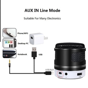 Mini Bluetooth With Mic Speaker