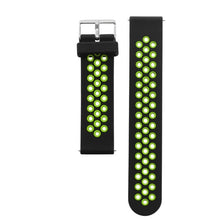 Load image into Gallery viewer, Double Color Silicone Smartwatch Strap