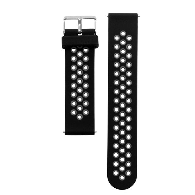 Double Color Silicone Smartwatch Strap