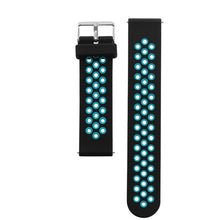 Load image into Gallery viewer, Double Color Silicone Smartwatch Strap