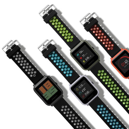 Double Color Silicone Smartwatch Strap