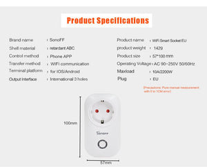 Smart Wifi Power Socket